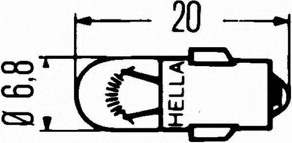 Купить запчасть HELLA - 8GP002066241 