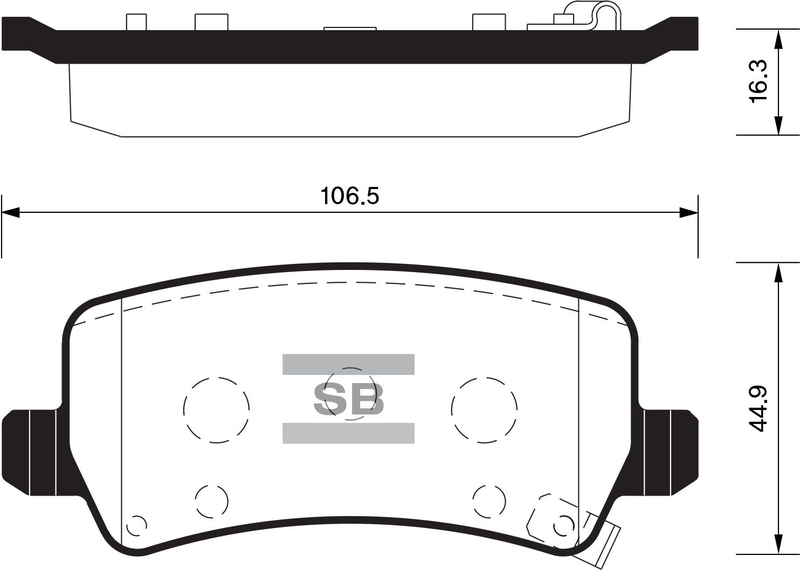 Купить SANGSIN SP1499 Колодки тормозные дисковые Hyundai Grandeur HG/Azera 3.0 11 SP1499