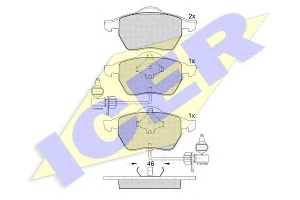 Купить запчасть ICER - 181362 