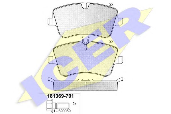 Купить запчасть ICER - 181369701 