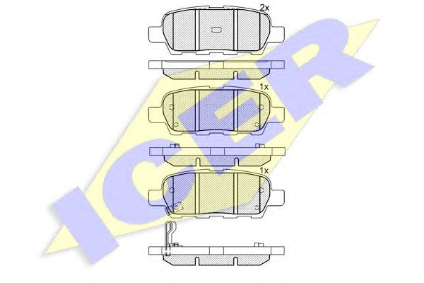 Купить запчасть ICER - 181509 