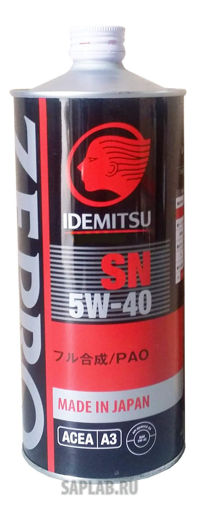 Купить IDEMITSU 3585-001 Моторное масло IDEMITSU ZEPRO RACING SN 5W-40 (1л) 3585-001