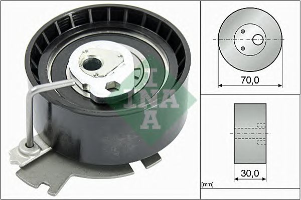 Купить INA 531063210 Ролик натяжной ГРМ PEUGEOT 301, PARTNER TEPEE 1.6 531063210