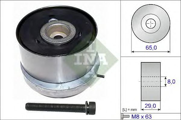 Купить INA 531077910 Ролик натяжной ГРМ OPEL ASTRA H, J, CHEVROLET CRUZE 531077910