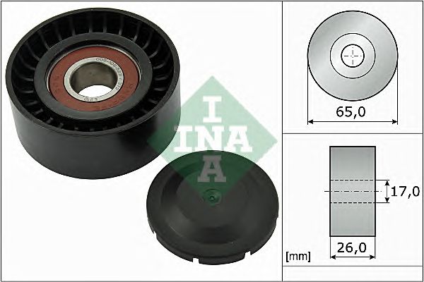 Купить INA 532055710 Ролик обводной AUDI Q7 3.0TDI, VW TOUAREG (7P) 3.0TDI 532055710