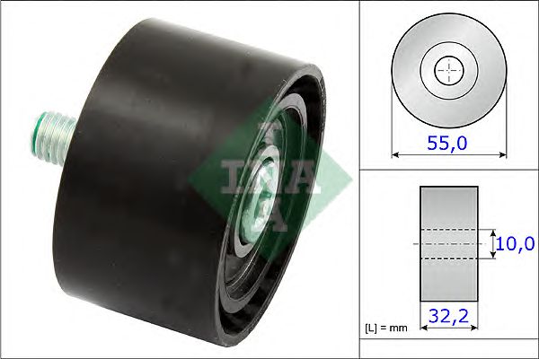 Купить INA 532065910 Ролик обводной BMW F01 730i 532065910