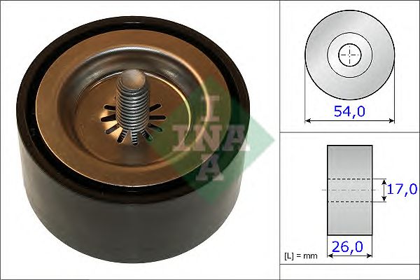 Купить INA 532067210 Ролик обводной MERCEDES SPRINTER (906) 532067210