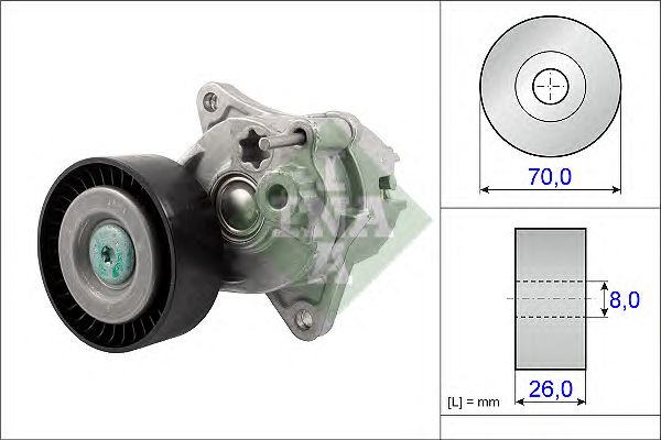 Купить запчасть INA - 534048110 