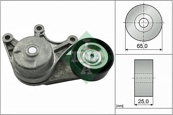 Купить INA 534053510 Натяжитель ремня BMW 520/528i F10, 320/328i F30 534053510