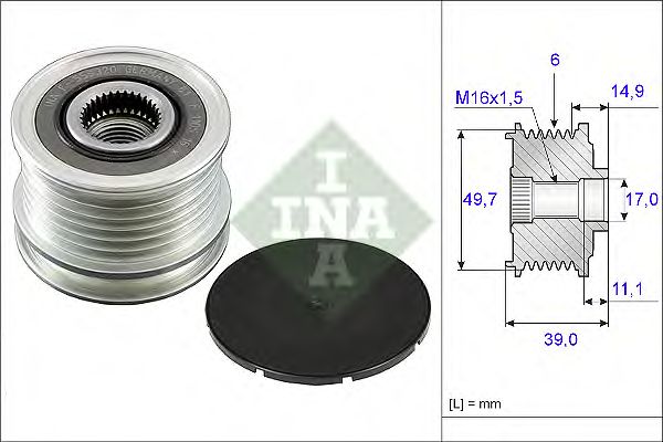 Купить запчасть INA - 535005010 