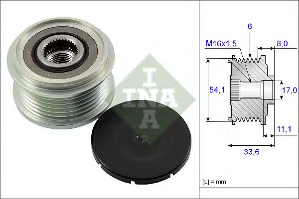 Купить запчасть INA - 535005910 