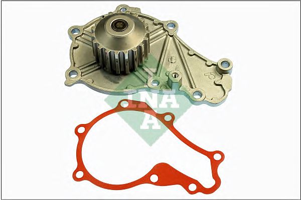 Купить INA 538003710 Насос водяной CITROEN BERLINGO II 1.6HDi, FORD FOCUS II 1.6TDCi 538003710