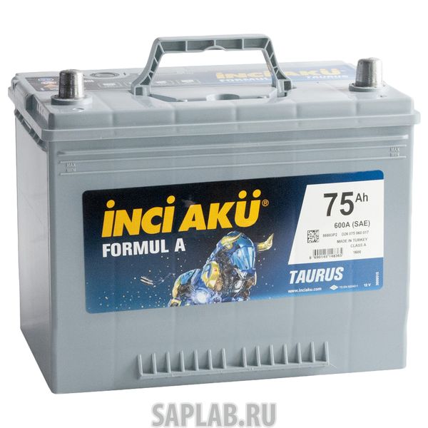 Купить INCI_AKU 75R600A Аккумулятор INCI AKU Formul A 75R 600A 264x175x220