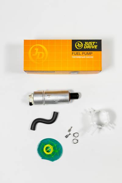 Купить JD JPF0075 Топливный насос электрический (насос) 3.5bar, 120L/h (с сеткой и хомутами) 770033
