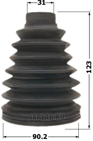 Купить JIKIU CD21006 Пыльник ШРУСа TOYOTA: 4 RUNNER 95-02, LAND CRUISER PRADO 95-08