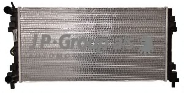 Купить JP GROUP 1114207800 Радиатор VAG POLO 10-/ FABIA 10-/ROOMSTER 06- 1114207800