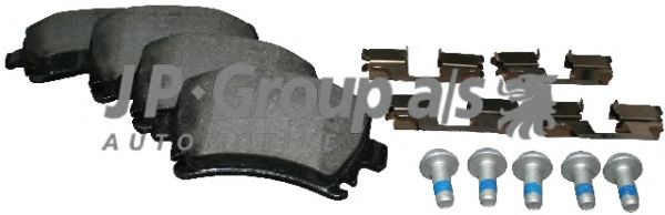 Купить JP GROUP 1163705410 Колодки тормозные дисковые 1163705410