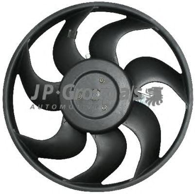 Купить JP GROUP 1199105970 Вентилятор кондиционера Audi Q7, VW Touareg