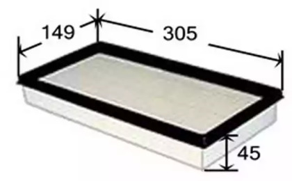 Купить JS ASAKASHI A1505 Фильтр воздушный TOYOTA CARINA 1,6 1994 - 1997 TOYOTA CARINA 1,8 1995 - 1997 A1505