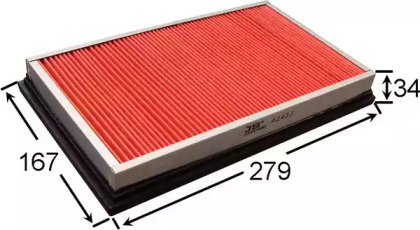 Купить JS ASAKASHI A243J Фильтр воздушный с пропиткой SUBARU IMPREZA 2,0 1996 - 2000 NISSAN ALTIMA 2,4 1997 - 2001 A243J