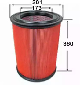 Купить JS ASAKASHI A282J Фильтр воздушный A282J