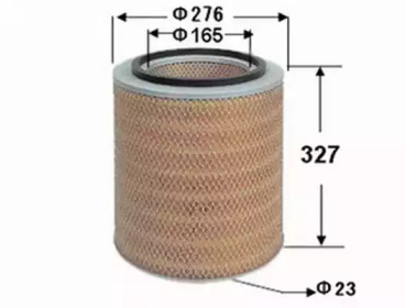 Купить JS ASAKASHI A372J Фильтр воздушный A372J