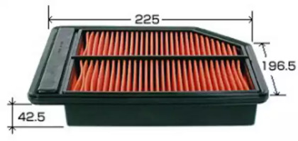 Купить JS ASAKASHI A886J Фильтр воздушный HONDA CROSSROAD 1,8 2007 - 2010 HONDA CIVIC 1,8 2005 - 2012 A886J