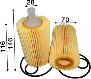 Купить JS ASAKASHI OE0071 Фильтр масляный (элемент) LEXUS IS 5,0 2007 - 2013 TOYOTA LAND CRUISER 200 4,5 2008 - OE0071