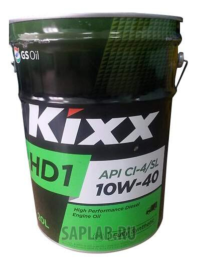 Купить KIXX L2061P20E1 Масло моторное Kixx HD1 10w-40 API CI-4/SL, ACEA E7-08/B4/A3-07 20л L2061P20E1