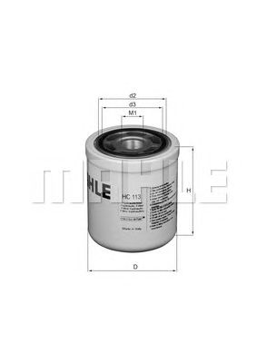 Купить KNECHT/MAHLE HC113 Фильтр гидравлический HC113