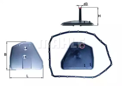 Купить запчасть MAHLE - HX164D 