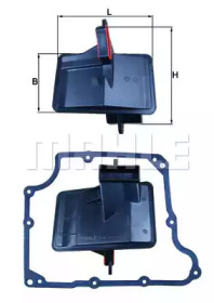 Купить KNECHT HX166D фильтр АКПП! с прокладкой\ Opel Astra F 2.0 <01