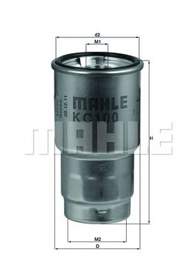 Купить MAHLE KC100D Фильтр топливный