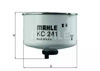 Купить запчасть MAHLE - KC241D 