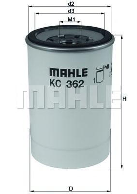 Купить KNECHT/MAHLE KC362D Фильтр топливный KC362D