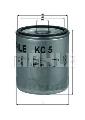 Купить MAHLE KC5 Фильтр топливный