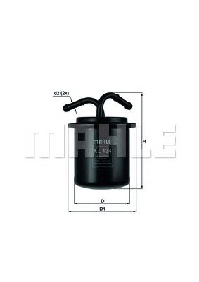 Купить MAHLE KL134 Фильтр топливный