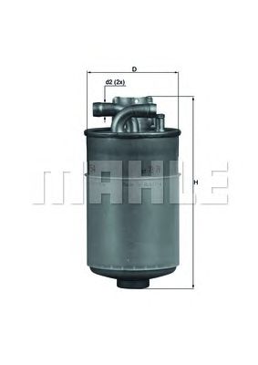 Купить MAHLE KL154 Фильтр топливный