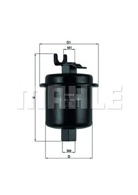 Купить MAHLE KL185 Фильтр топливный