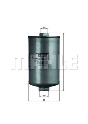 Купить KNECHT KL28 Фильтр топливный AUDI: 100 86-90, 100 94-94, 100 Avant 86-90, 100 Avant 94-94, 80 79-86, 80 86-91, 80 91-94, 90 84-87, 90 87-91, A6 94-97, A6 Avant 94-97, CABRIOL