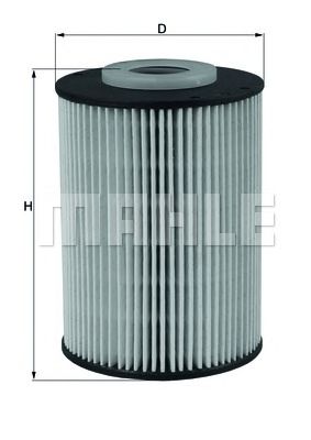 Купить MAHLE KX393D Фильтр топливный