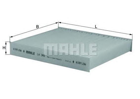 Купить MAHLE LA345 Фильтр салона