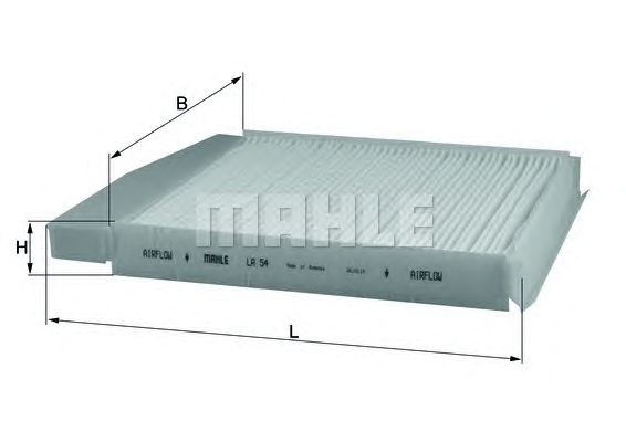 Купить MAHLE/KNECHT LA54 Фильтр салона