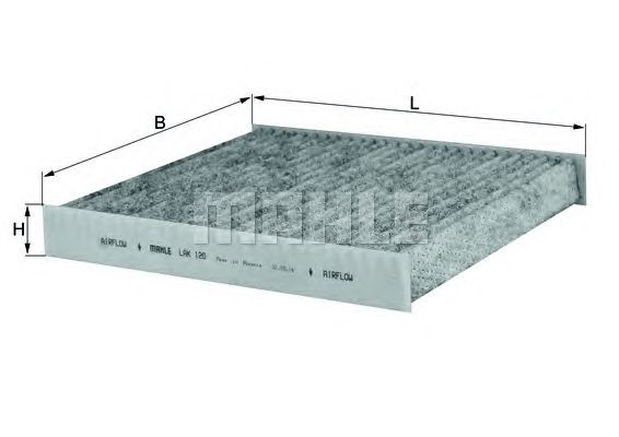 Купить KNECHT LAK120 Фильтр салона [угольный]