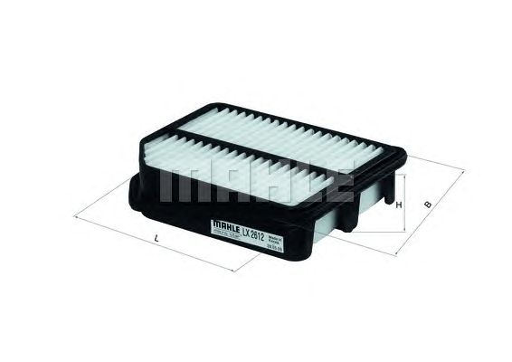 Купить KNECHT/MAHLE LX2612 Фильтр воздушный LX2612