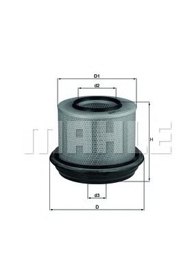 Купить запчасть KNECHT - LX263 