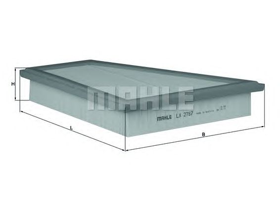 Купить MAHLE LX2787 Фильтр воздушный