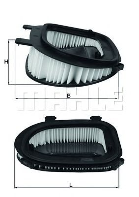 Купить MAHLE LX3541 Фильтр воздушный