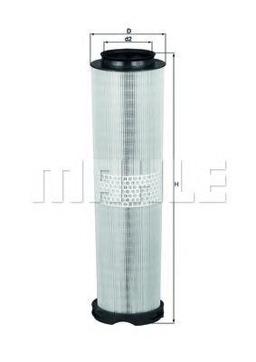 Купить KNECHT LX816/5 Фильтр воздушный MERCEDES-BENZ: E-CLASS 02-, E-CLASS T-Model 03-, S-CLASS 02-05