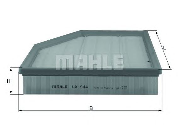 Купить MAHLE LX944 Фильтр воздушный